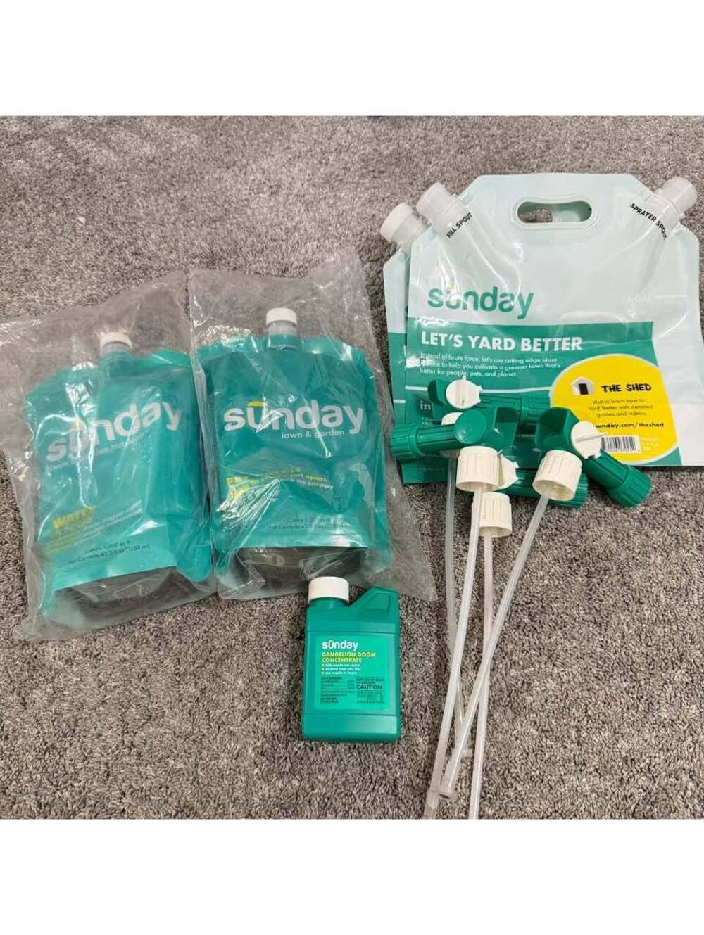 Sunday Lawn Care Bundle - Nutrients and Weed Concentrate